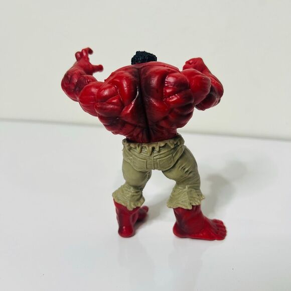 Marvel Legend The Incredible Hulk Red Hulk Figure Posable Collectible - Picture 4 of 6